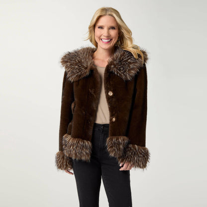 Laurette Faux Fur Jacket