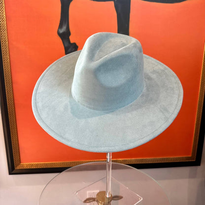 Classic Wide Brim Suede Premium  Hat