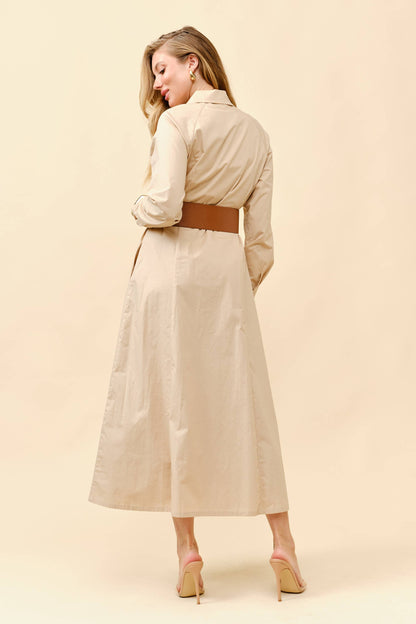 Jordan Long Shirt Dress