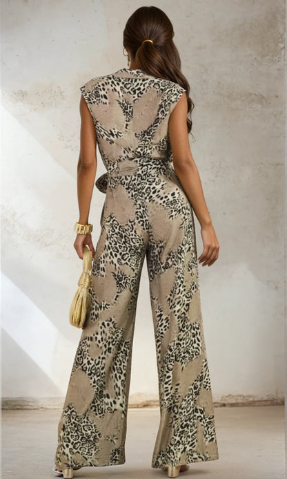 New Era Wide Leg Jumpsuit