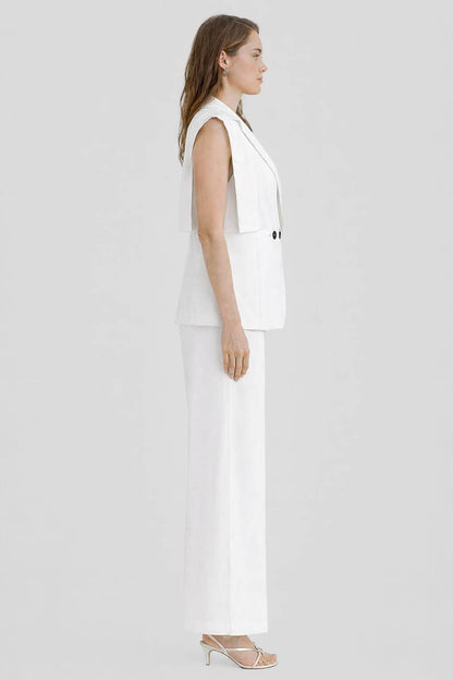 Relaxed Wide-Leg Trousers