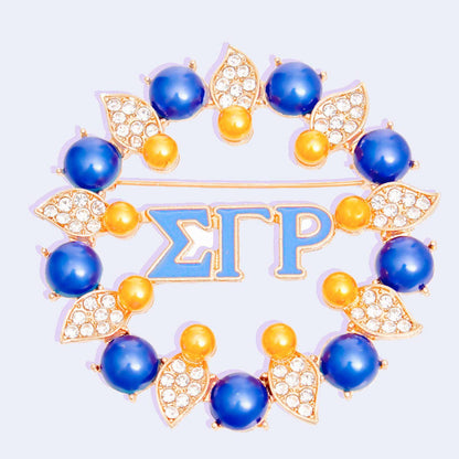 Sigma Pearl Brooch