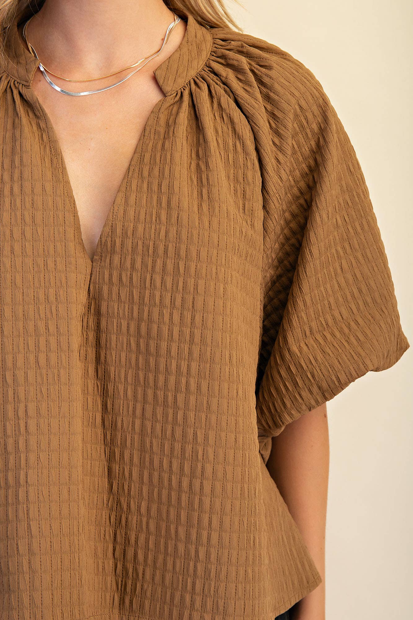 Puff-Sleeve Top