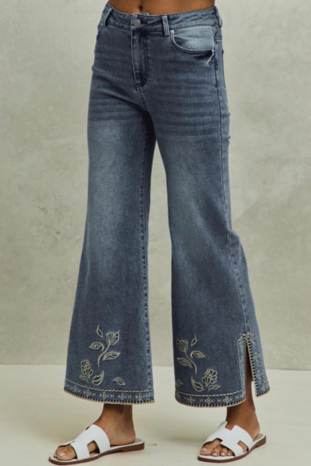 London Embroidery Jeans