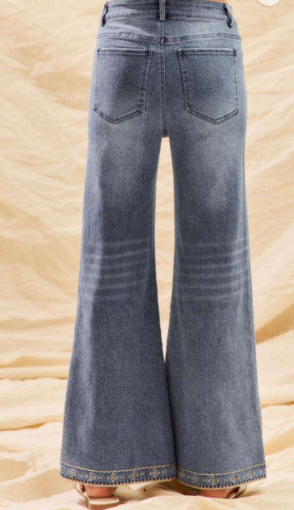 London Embroidery Jeans