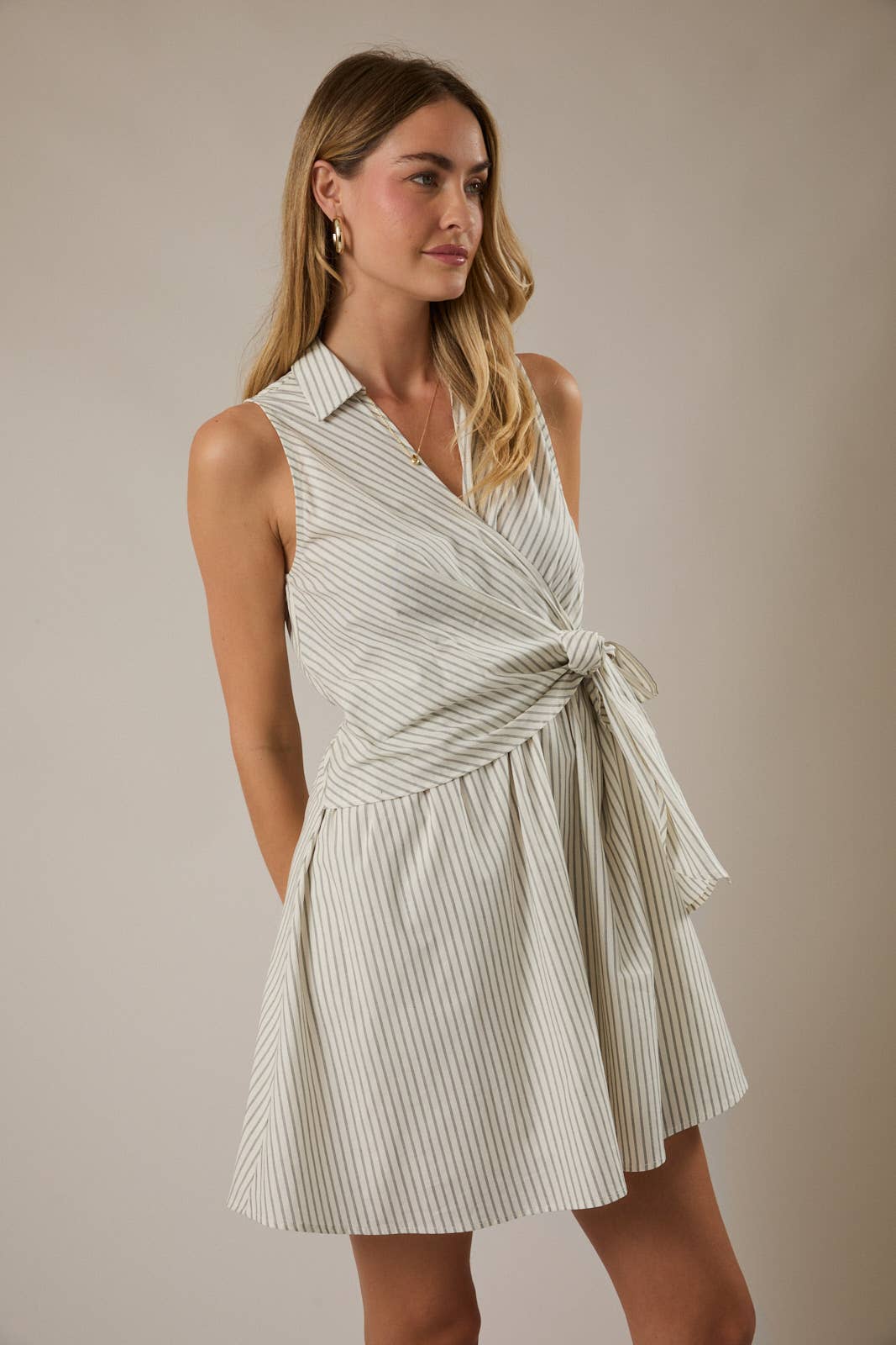 Catalina Surplice Dress