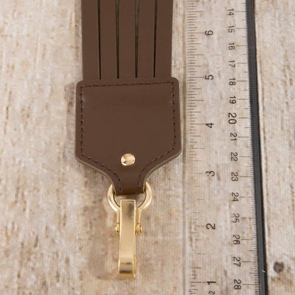 Circle Link Layered Vegan Leather Belt