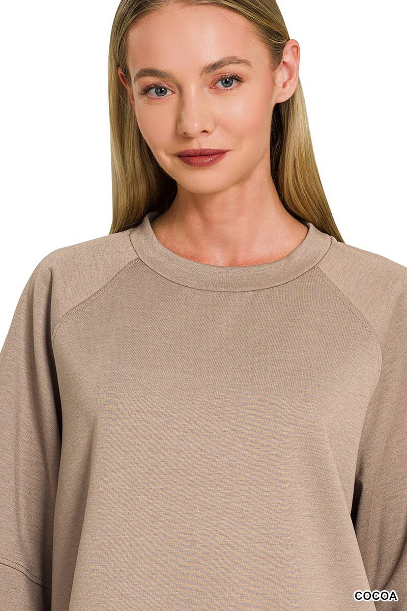 Everyday Causal Scuba Top by Vanilla Monkey