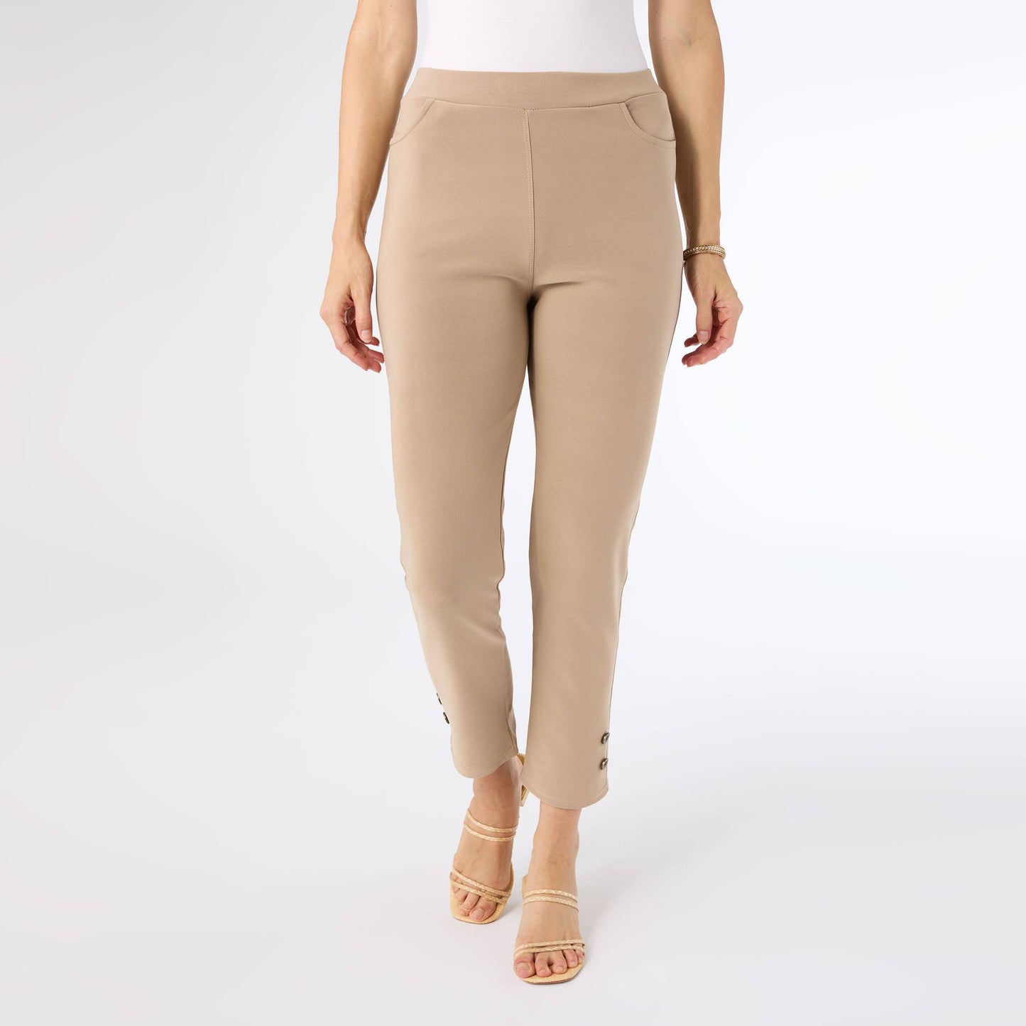 Georgie Ankle with Button Detail