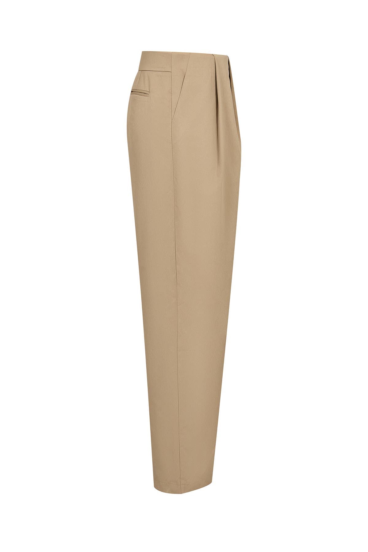 Axelle Asymmetrical Pleated Pants by Rivir