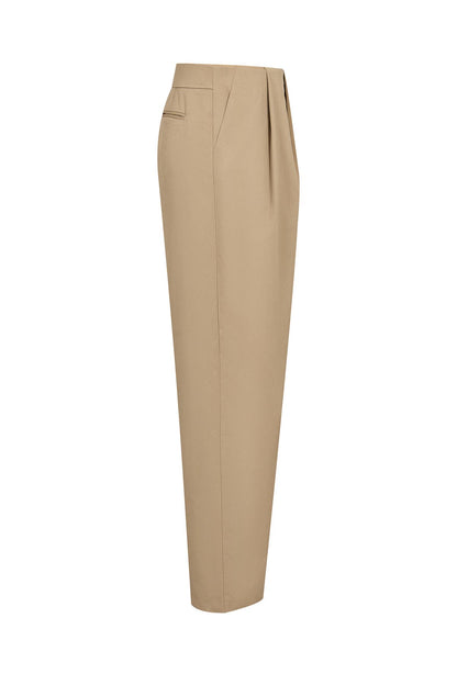 Axelle Asymmetrical Pleated Pants by Rivir