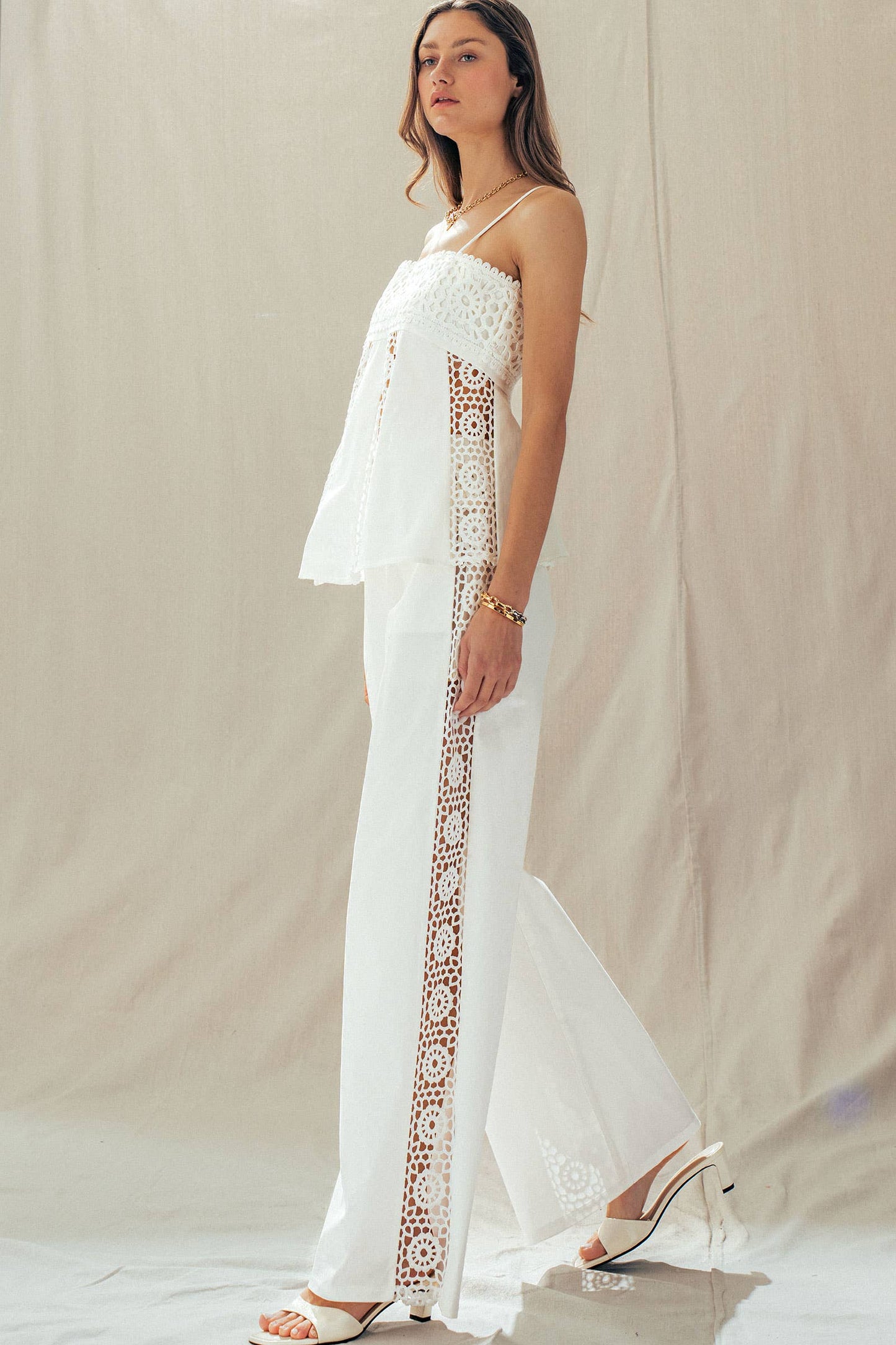 Eyelet Lace Top