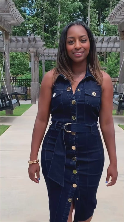 Nina Denim Dress